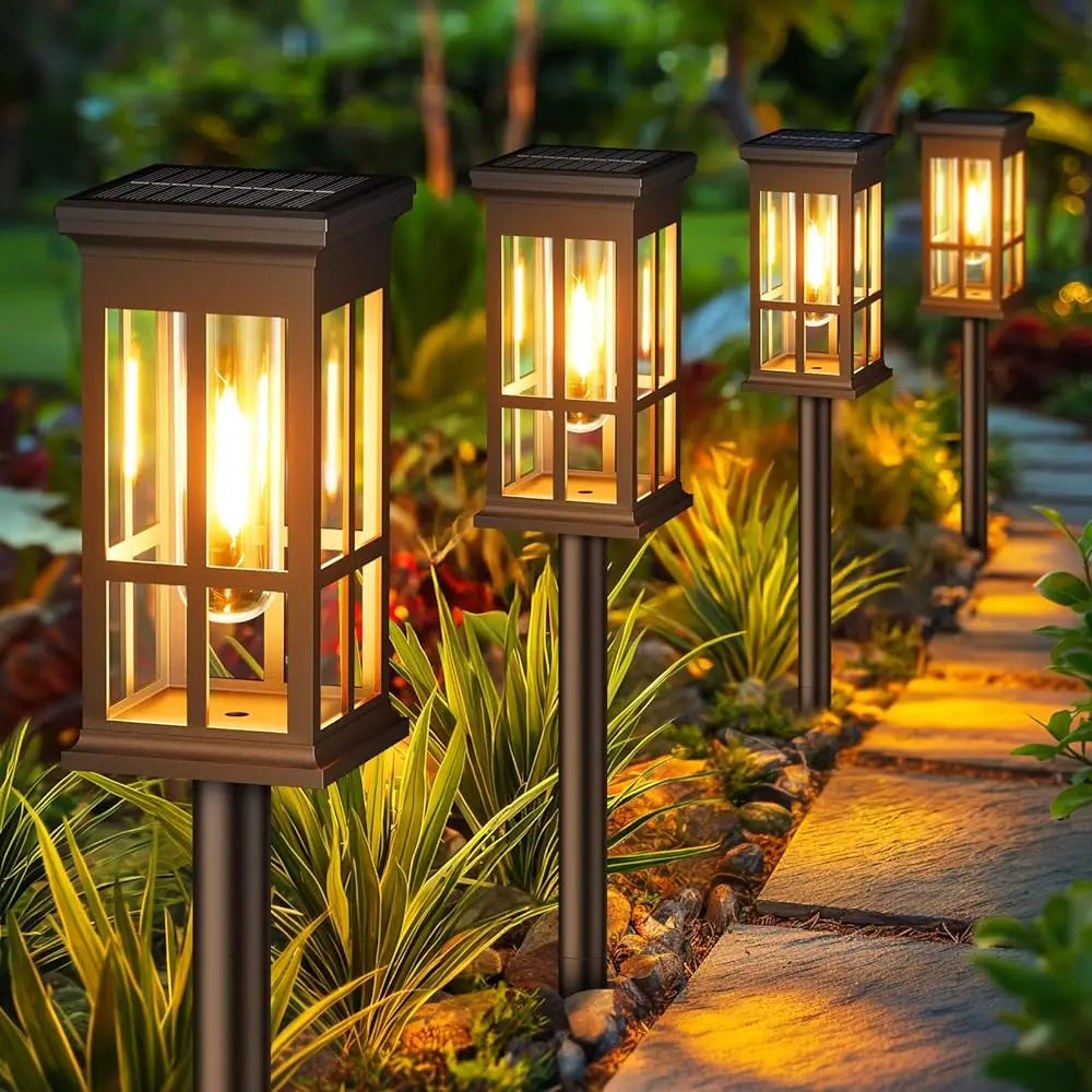Solar LED Waterproof Pathway Light For Garden Landscape Use