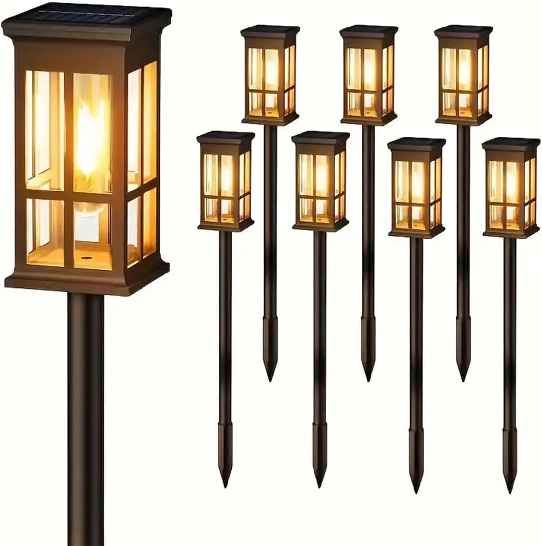 Solar LED Waterproof Pathway Light For Garden Landscape Use