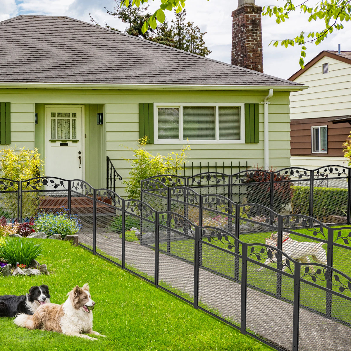 Iron Garden Decorative Fence Panels For Outdoor Landscapes