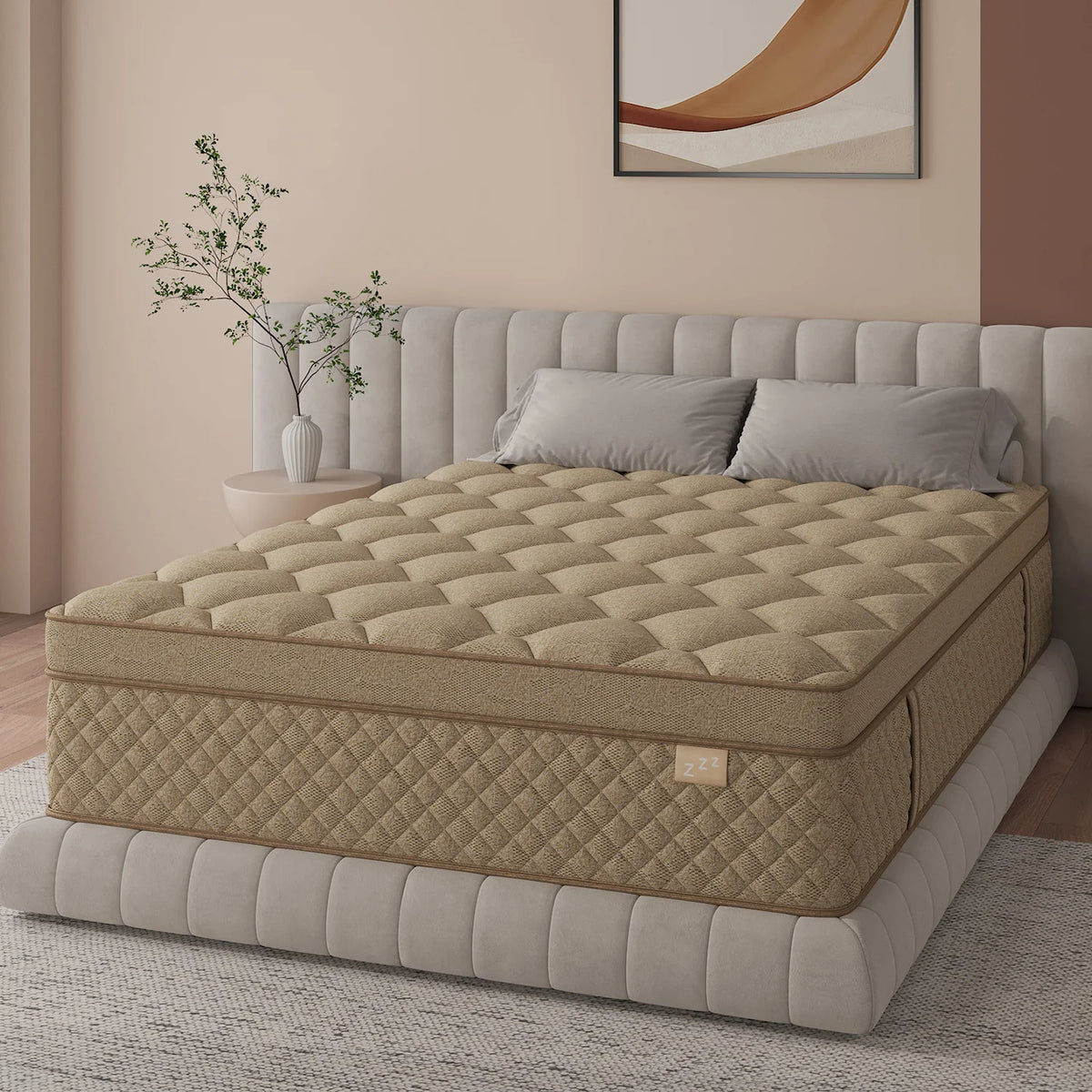 Sweetlove Gel Memory Foam Hybrid Pocket Spring Mattress For Sleepers