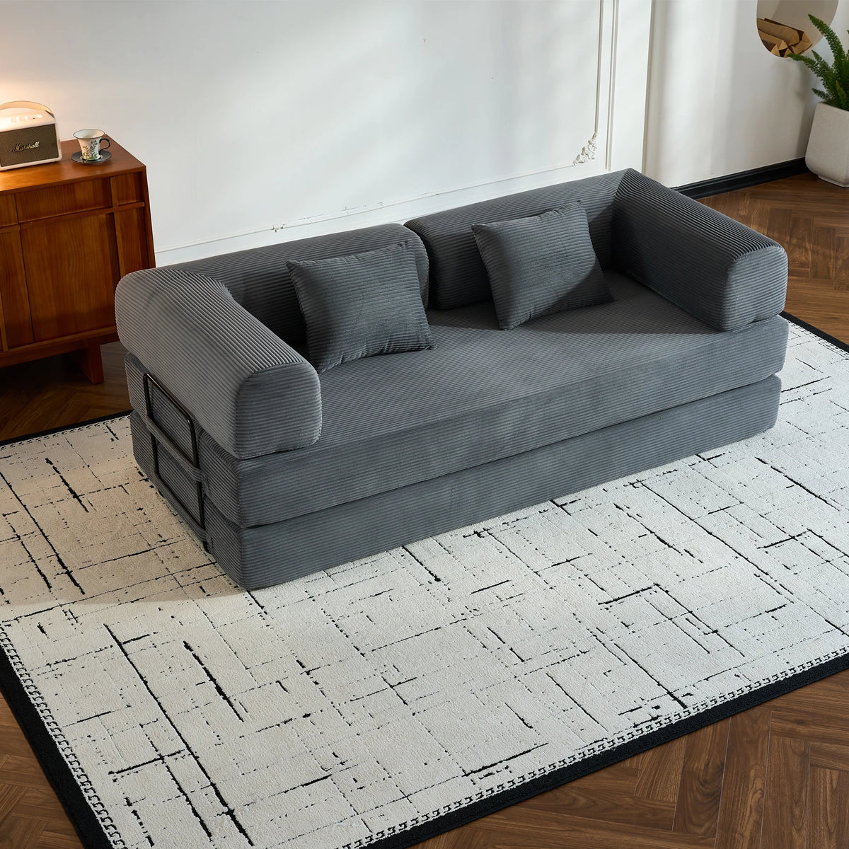 Tholis Foldable Sofa Bed Convertible Seating For Living Room