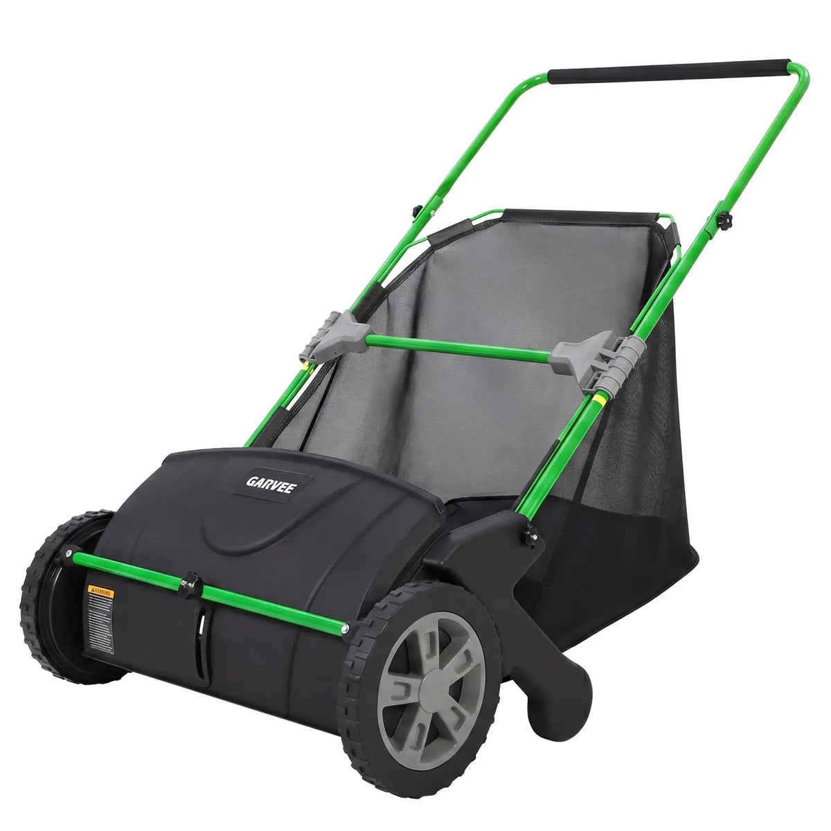 HiMISS Manual Push Lawn Sweeper For Yard Leaf Grass Collection