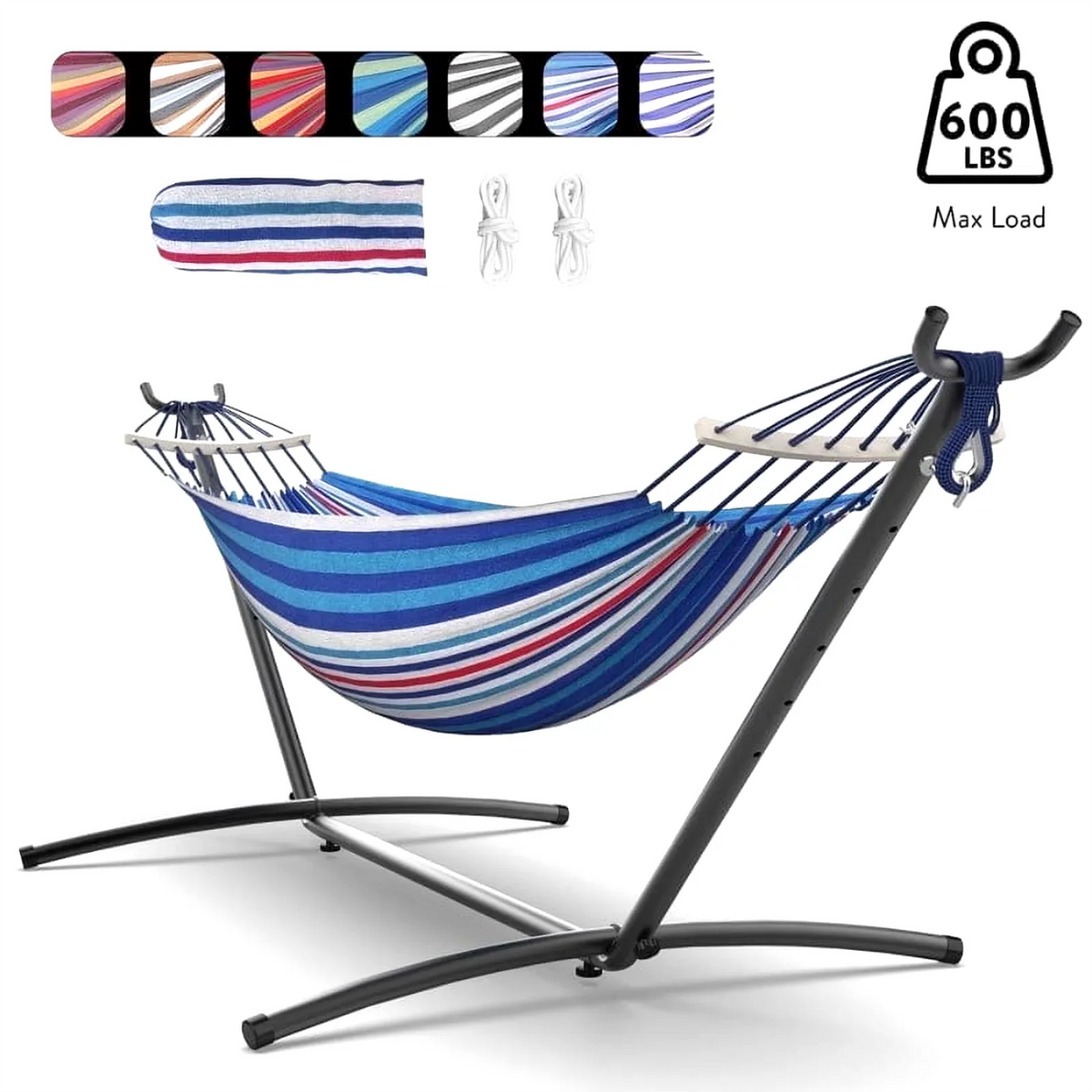 Gyroor Adjustable Stand Hammock With Storage Bag For Outdoor Relaxation