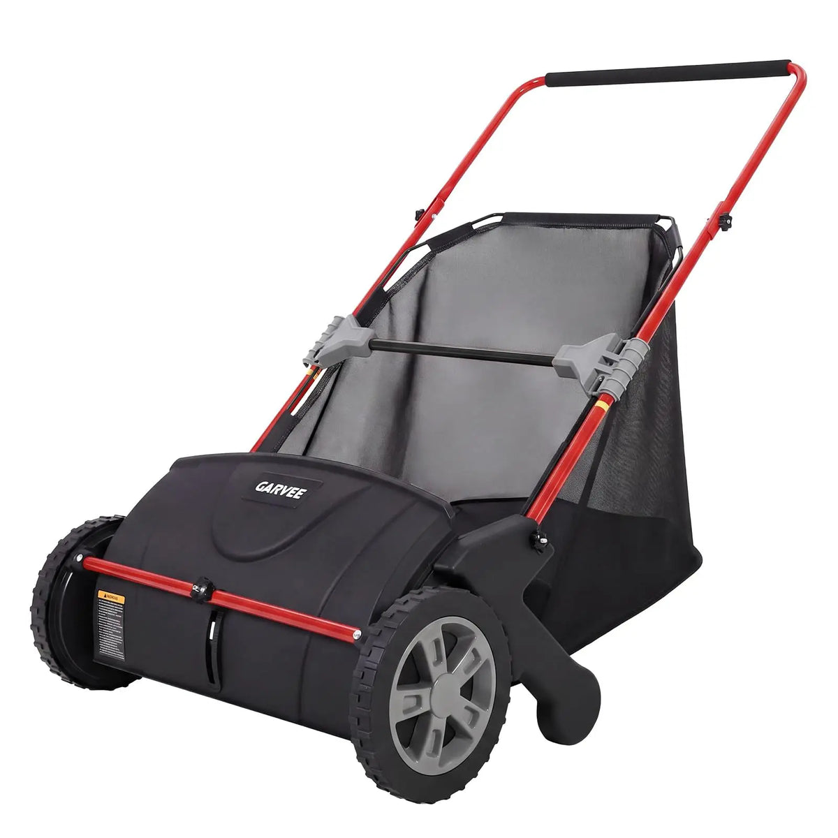 HiMISS Manual Push Lawn Sweeper For Yard Leaf Grass Collection