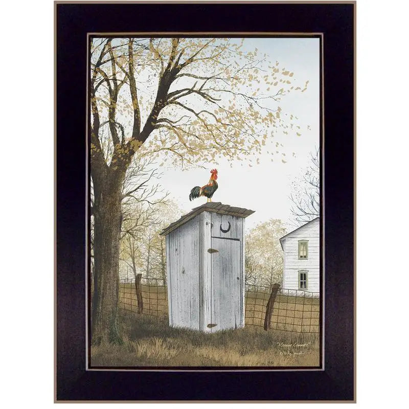 Modern Morning Commute Framed Wall Art For Home Decor