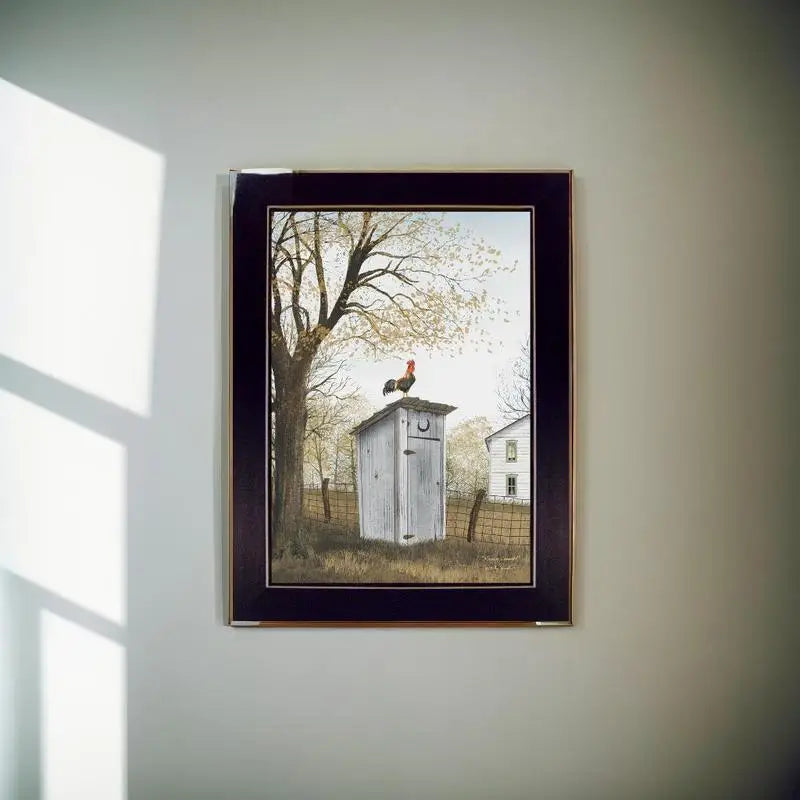 Modern Morning Commute Framed Wall Art For Home Decor