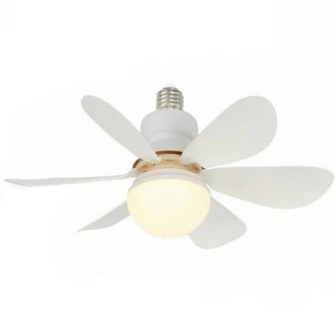 40W Ceiling Fan Remote Control LED Light Silent For Bedroom