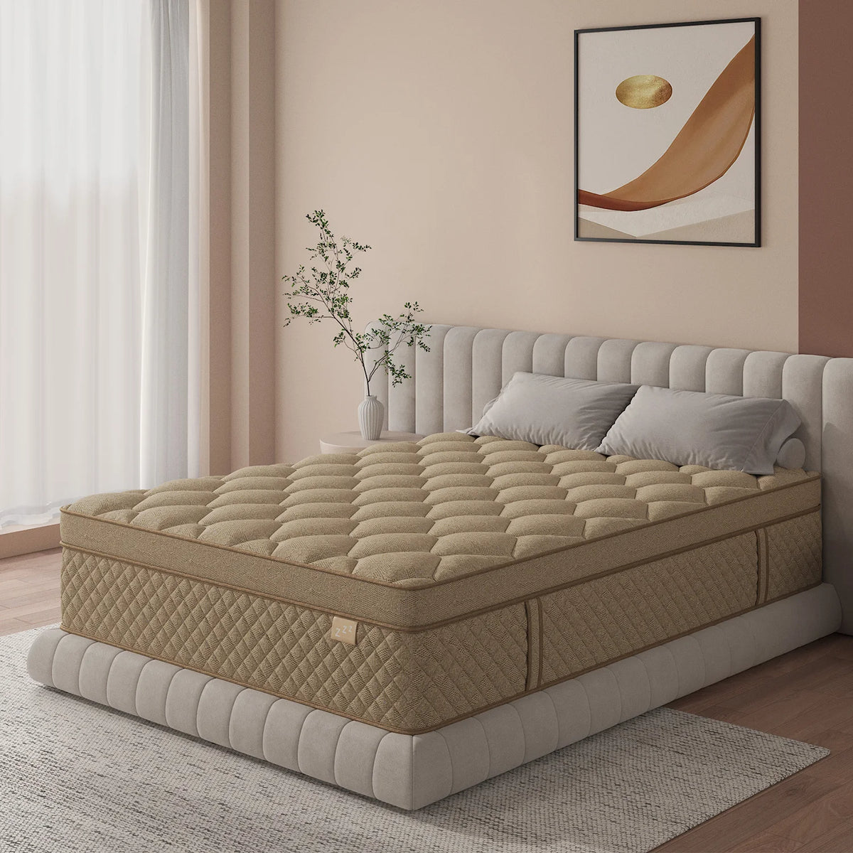 Sweetlove Gel Memory Foam Hybrid Pocket Spring Mattress For Sleepers
