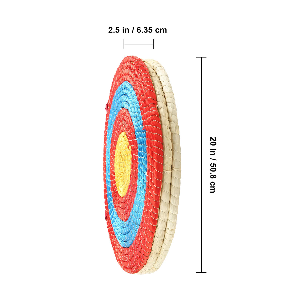 Traditional Solid Straw Round Archery Target For Shooting Practice