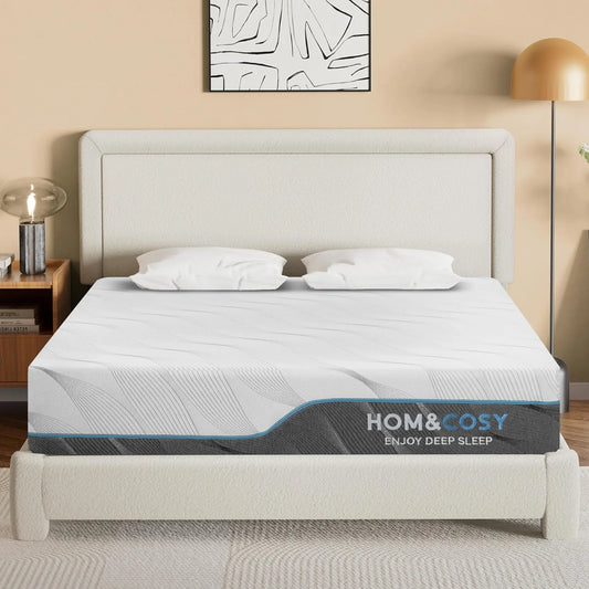 Hcore Medium Firm Flippable Memory Foam Mattress For Back Support