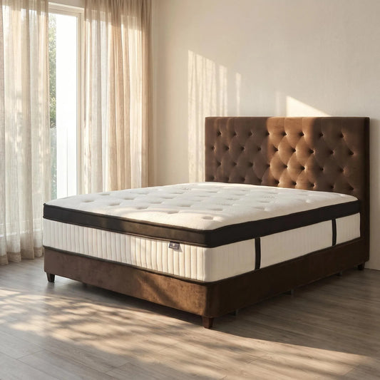 Hybrid Pocket Spring Mattress With Medium Firm Pressure Relief Support