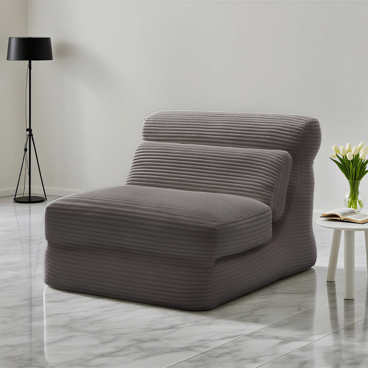 JHK Ergonomic Folding Sofa Bed With Lumbar Support Convertible Chair