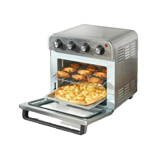 SucceBuy Air Fryer Toaster Oven Stainless Steel Electric Countertop Grill