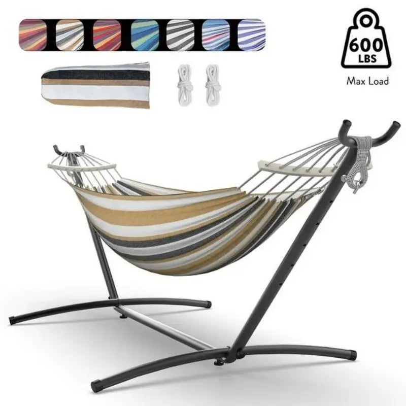 Gyroor Adjustable Stand Hammock With Storage Bag For Outdoor Relaxation