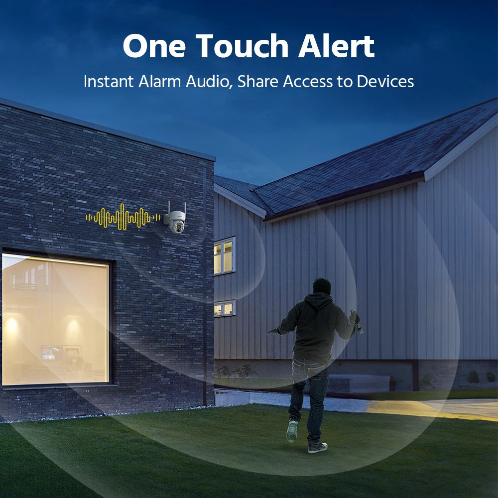 Annke 4Mp Solar Security Cameras With Wireless Nvr Kit