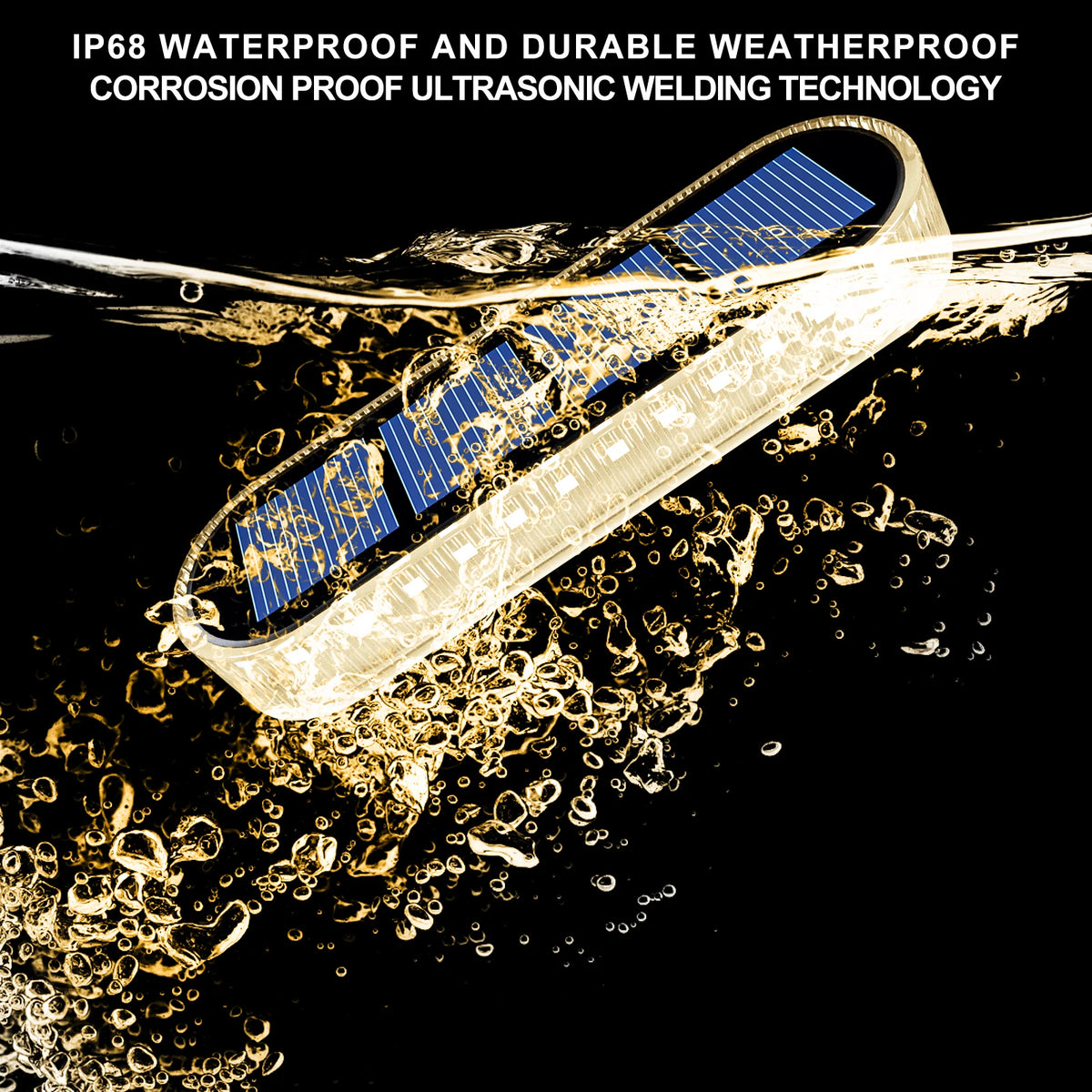 IP68 Waterproof Solar Deck And Pathway Led Step Lighting Panels