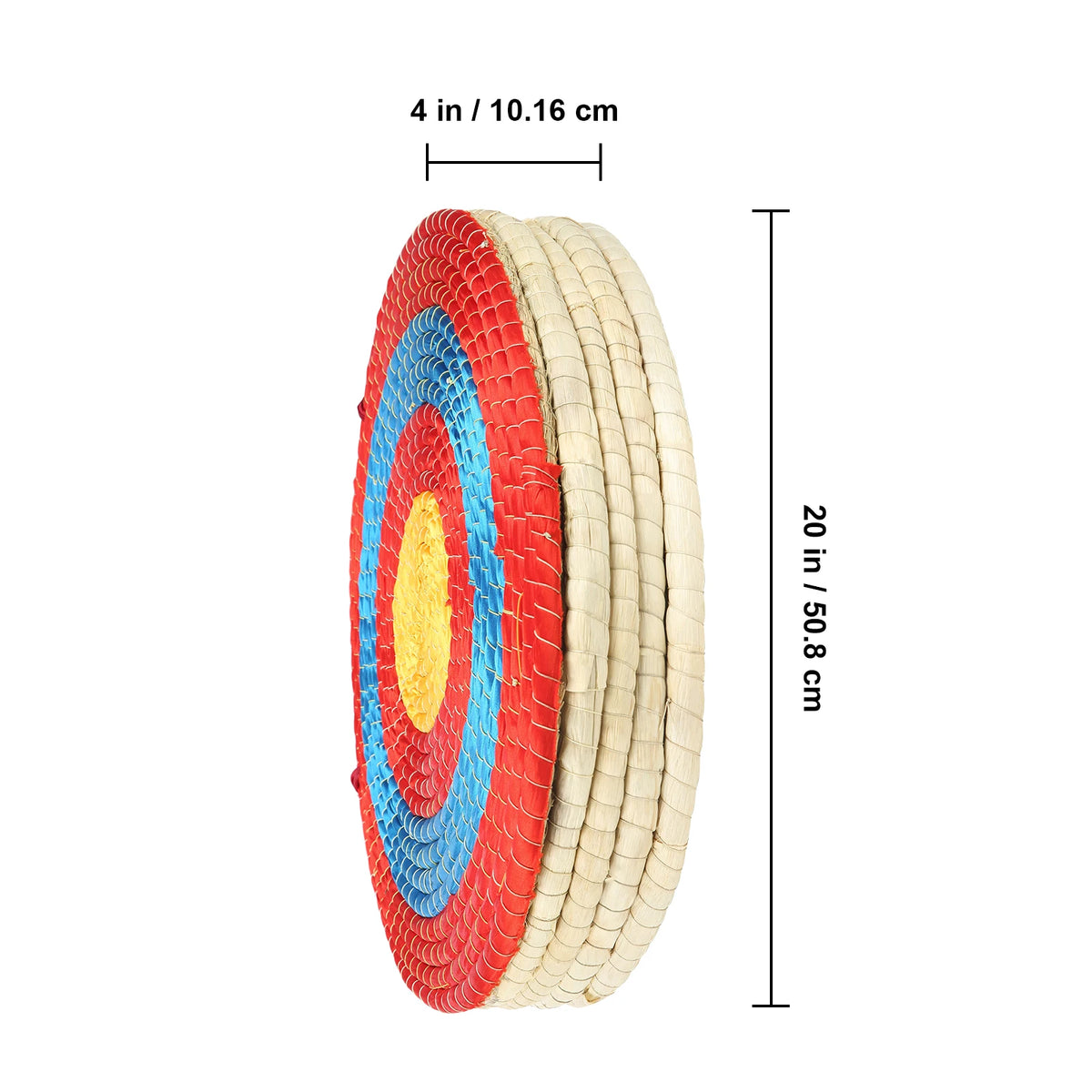 Traditional Solid Straw Round Archery Target For Shooting Practice
