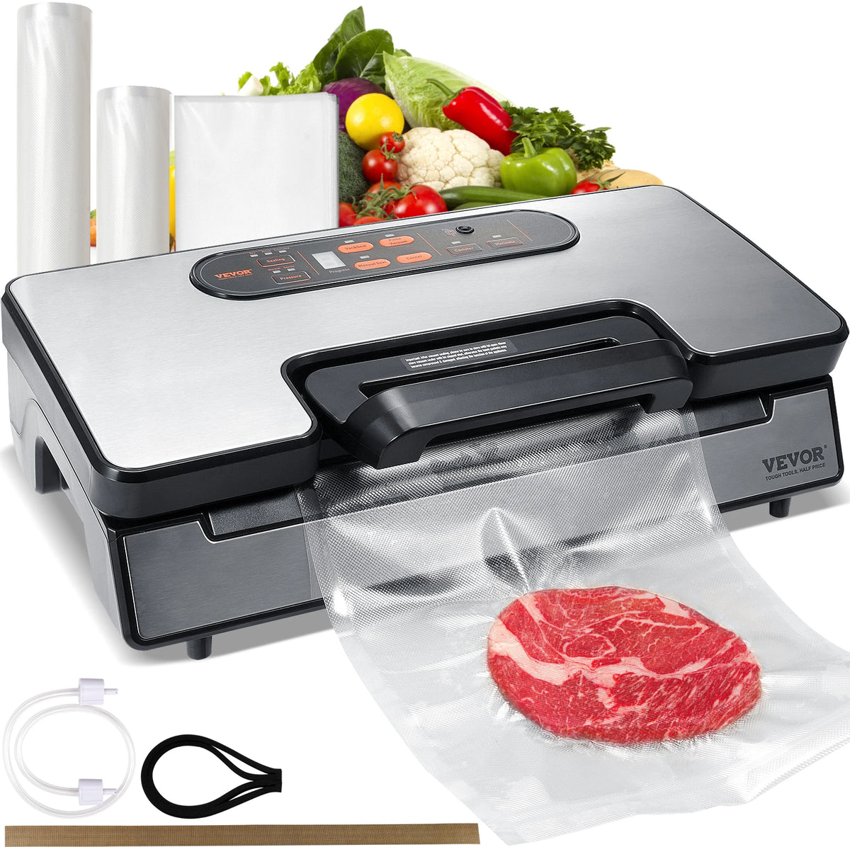SucceBuy 130W Automatic Vacuum Sealer For Home Kitchen Use