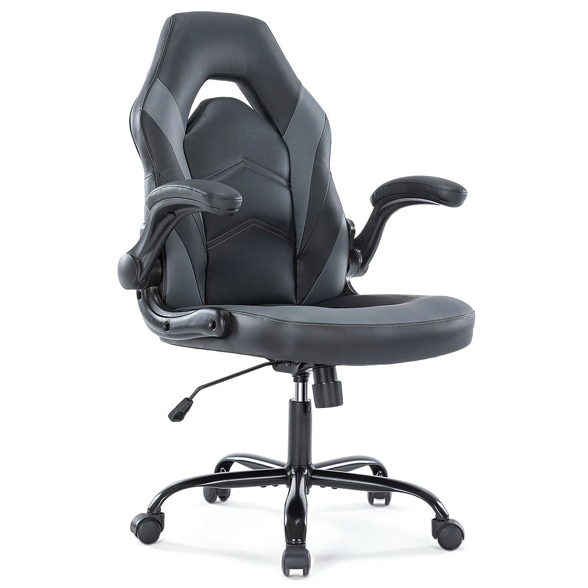 JHK Ergonomic Racing Office Chair Featuring Adjustable Armrests