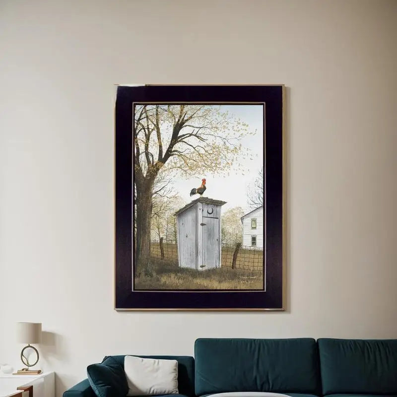 Modern Morning Commute Framed Wall Art For Home Decor